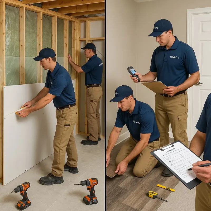 Repairs and Reconstruction process in Elmira, NY